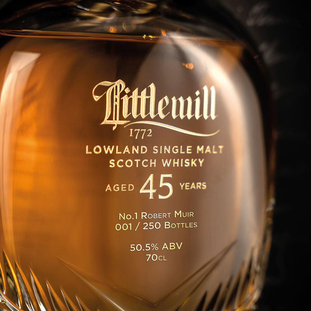 Littlemill The Vanguards Collection - No.1 Robert Muir 45 Year Old Single Malt Scotch Whisky